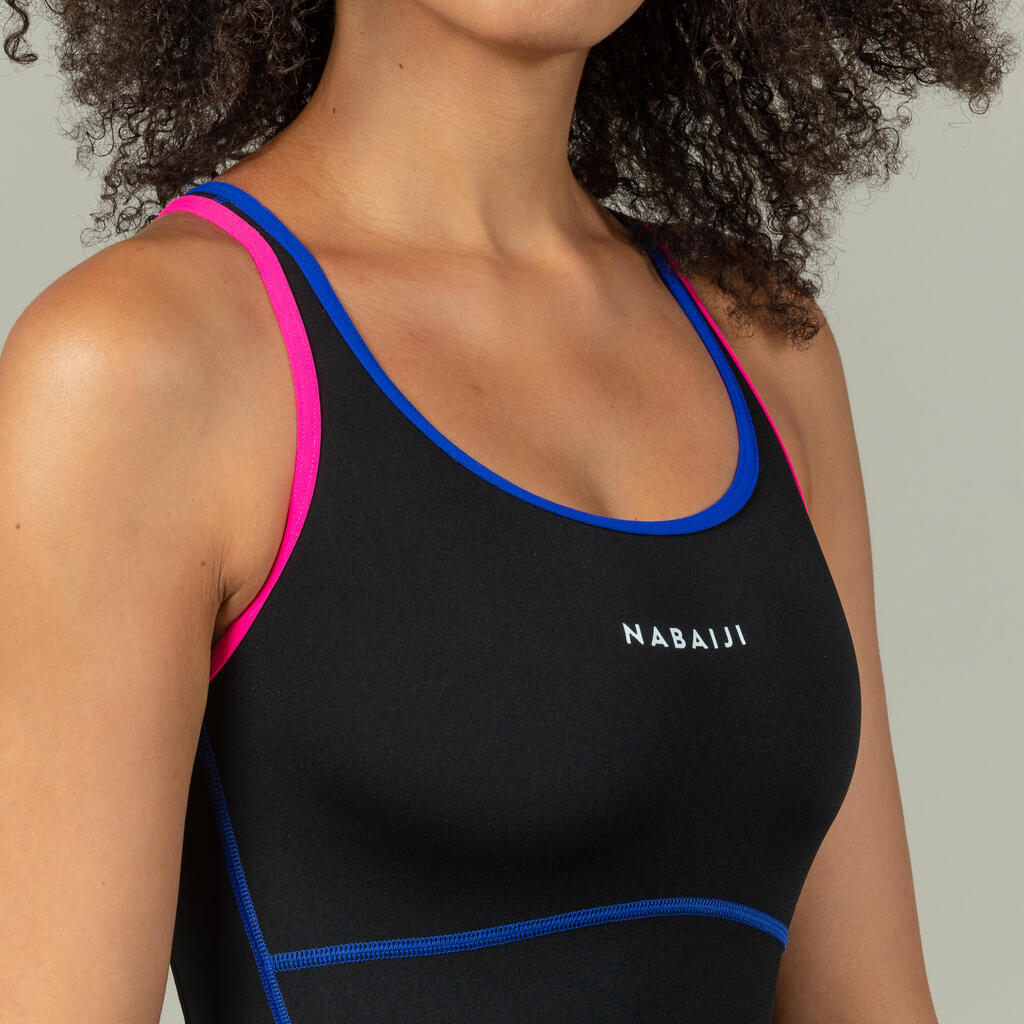 Women's One-piece Swimsuit Kamiye+ petrol