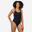 Maillot de Bain de Natation une pièce femme Kamiye+ noir rose