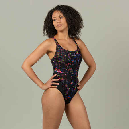 Moteriškas chlorui atsparus vientisas plaukimo kostiumėlis „Kamiye“