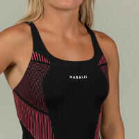 Kamiye 500 Women's Swimsuit- Seam pink / Black
