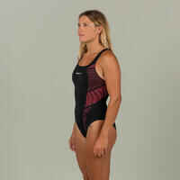 Kamiye 500 Women's Swimsuit- Seam pink / Black