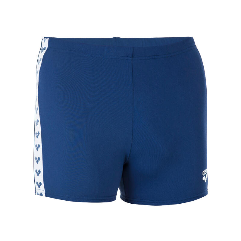 Badehose Boxer Herren - Arena Vintage blau/weiss 