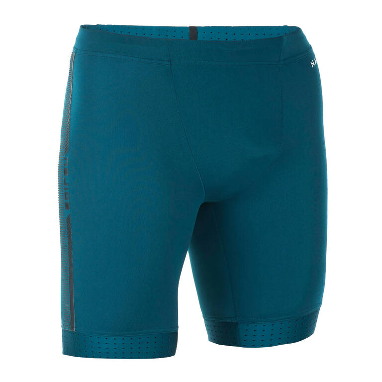 Men Swimming Jammer Fiti Black - NBJ - Turquoise