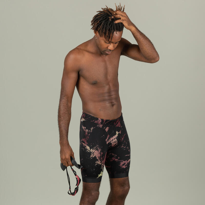 Costume jammer FITI TRAO nero-rosso-giallo