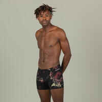 Men’s Swimming Boxers Fiti - Trao Blue / Red / Beige