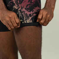 Men’s Swimming Boxers Fiti - Trao Blue / Red / Beige