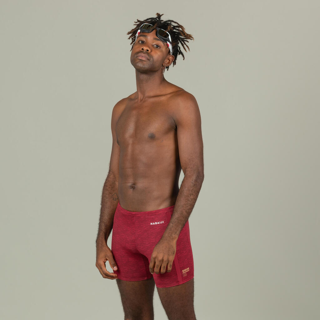 Swimming long boxers Yoko green black