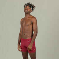 Long Swimming Trunks - Yoko - Mala Red / Beige