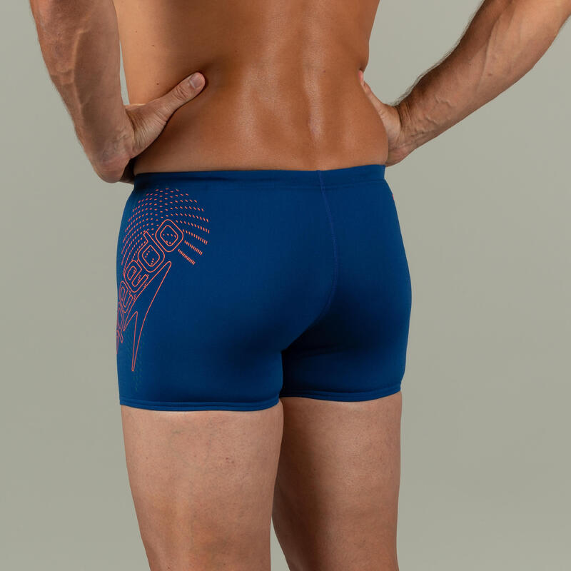 Badehose Boxer Herren Speedo - Boost blau/orange 