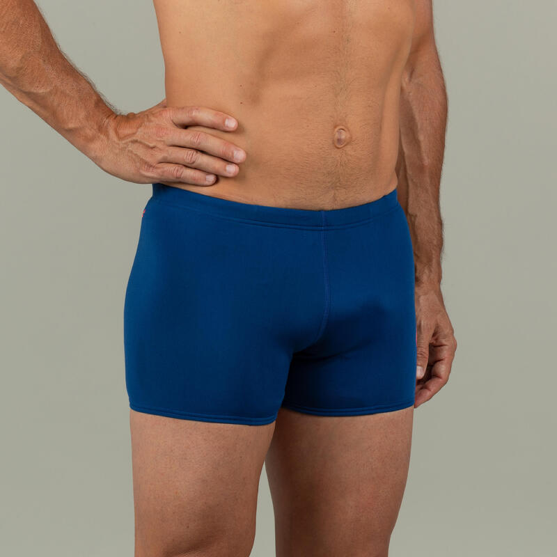 Bañador Hombre natación bóxer Speedo azul naranja