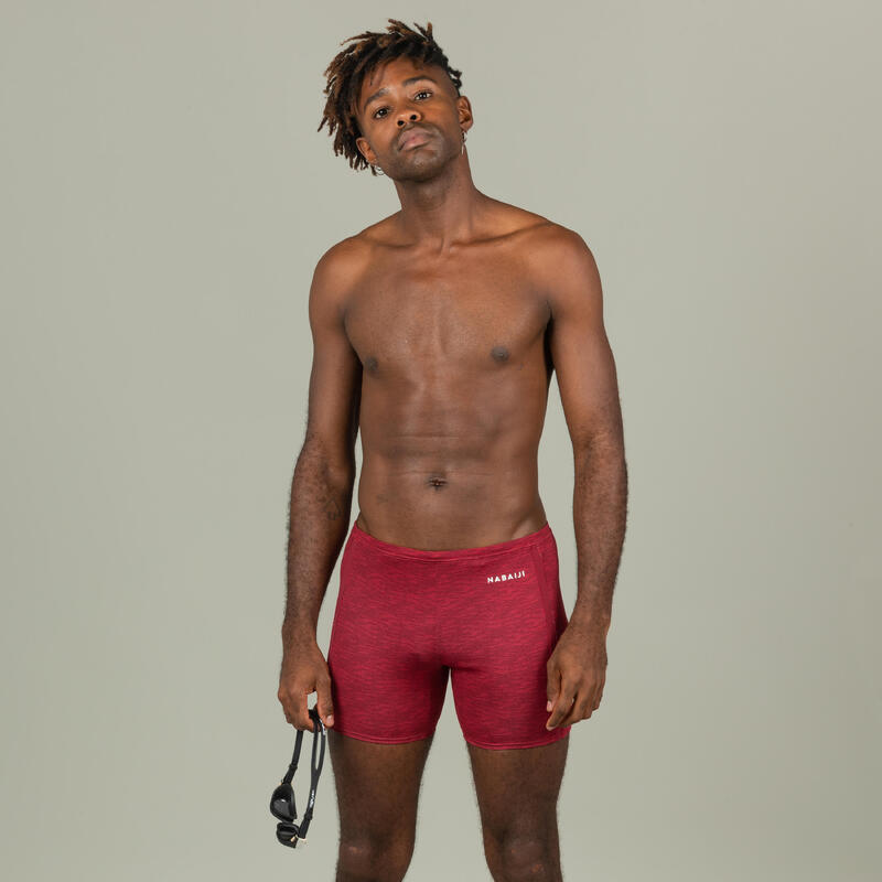 Badehose Midjammer - Yoko Mala rot/beige 