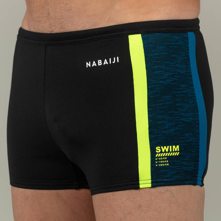 Men's Swimming Trunks - Yoko - Black / Yellow / Blue