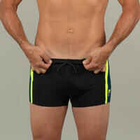 Men's Swimming Trunks - Yoko - Black / Yellow / Blue