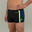 Boxer de Bain Natation Homme - Yoko - Noir/ Jaune / Bleu