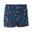 Badehose Boxer Jungen - Fitib  marineblau/orange/grün 