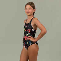 KAMYLEON 500 Girl's Swimsuit - Sport black