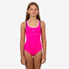 Girls' one-piece swimsuit  Kamiye - Pink