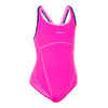 KAMYIE + 500 Girls' one-piece swimsuit - Pink