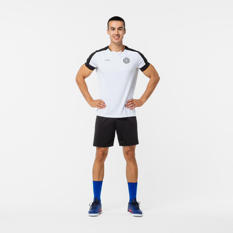 Camiseta de fútbol Alemania Adulto Kipsta F500 2022 blanca