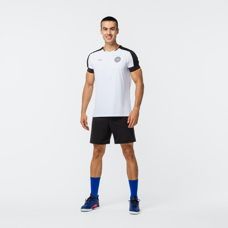 Camiseta de fútbol Alemania Adulto Kipsta F500 2022 blanca