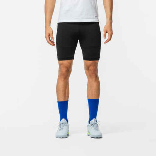 
      SHORTS TÉRMICOS KEEPCOMFORT 100 ADULTO FÚTBOL NEGRO 
  