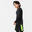 Camiseta térmica de fútbol manga larga Niño Kipsta Keepdry 500 negro