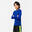 Camiseta térmica de fútbol manga larga Niño Kipsta Keepdry 500 azul