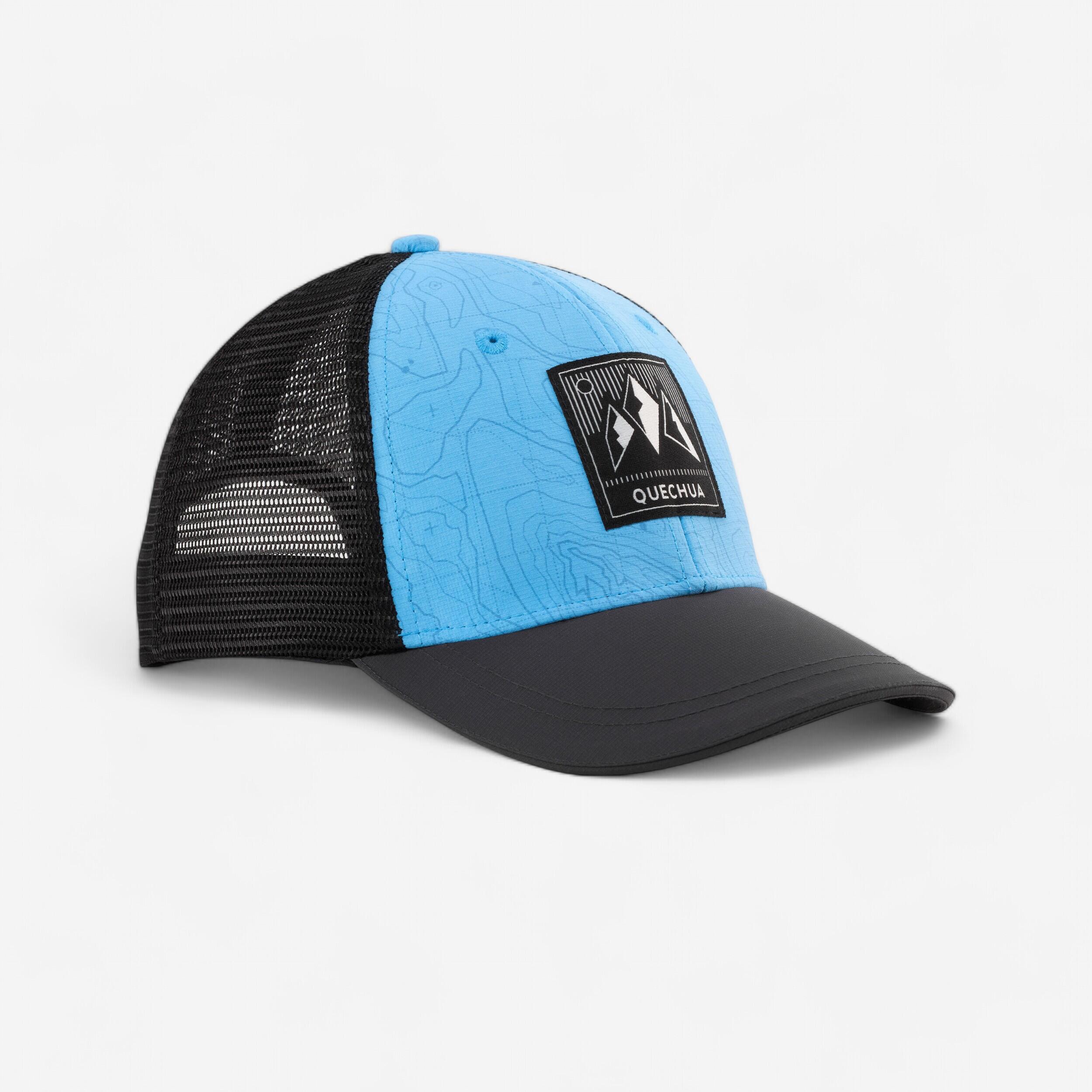 Children's blue trucker cap MH100