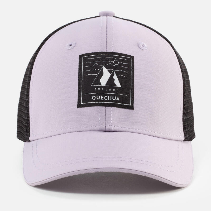 Boné de Caminhada MH100 Trucker Criança Violeta