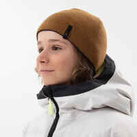 Kids’ Ski Hat Reverse - Black Camel