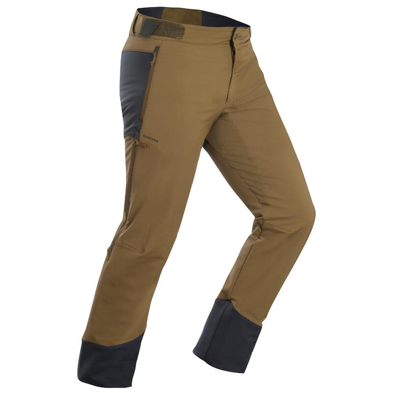 Men’s Warm Water-repellent Ventilated Hiking Trousers - SH500 MOUNTAIN VENTIL 