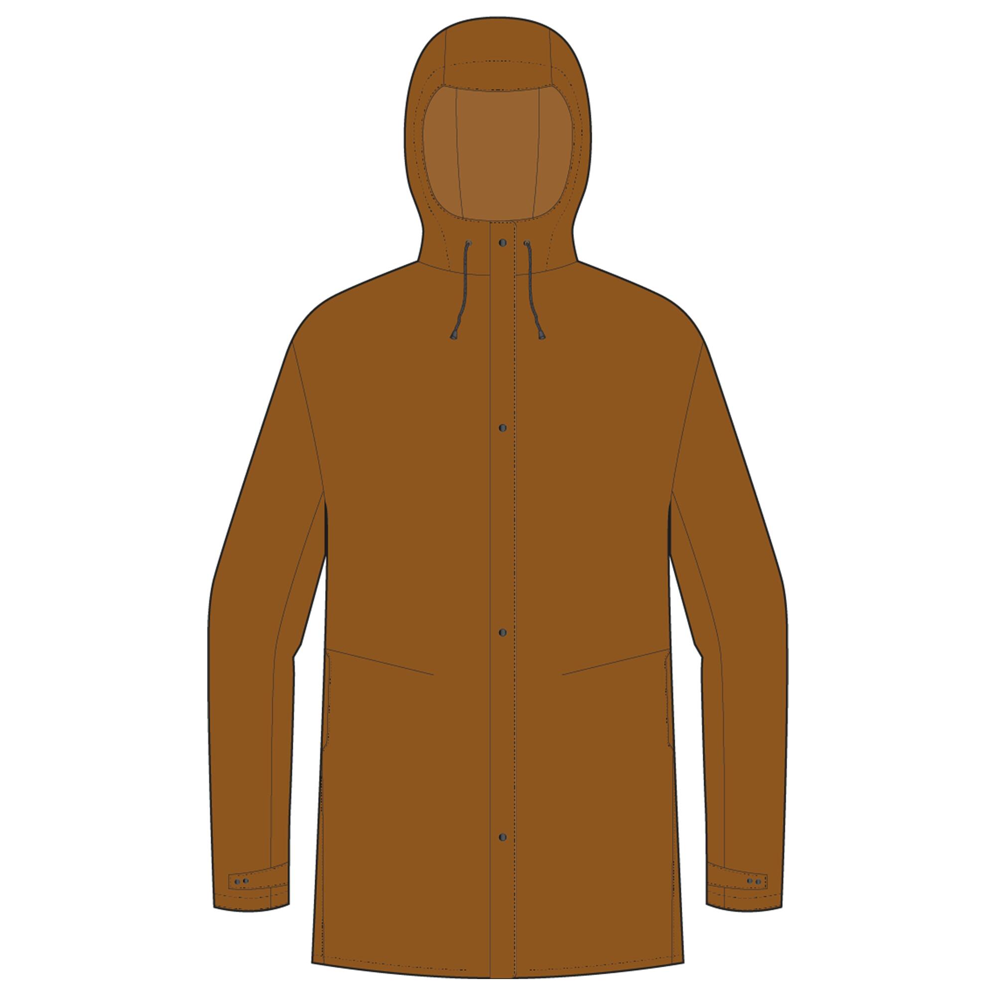 Fahrrad Parka wasserdicht City unisex gelb  15/19