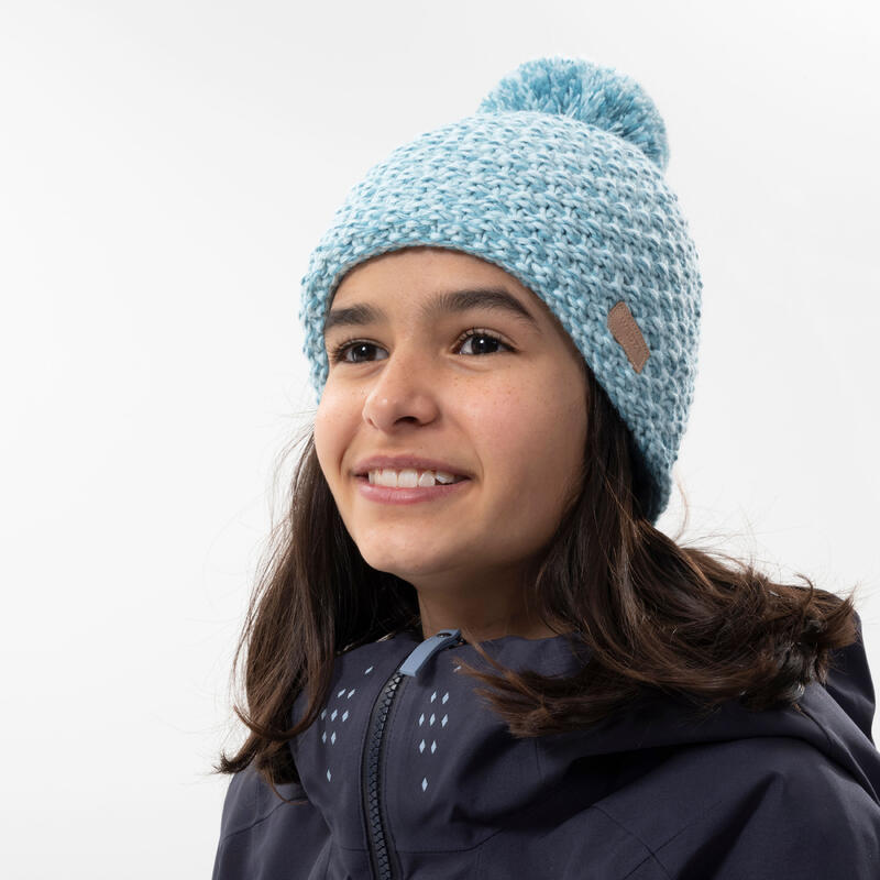 BONNET DE SKI MADE IN FRANCE ENFANT - TIMELESS - TURQUOISE