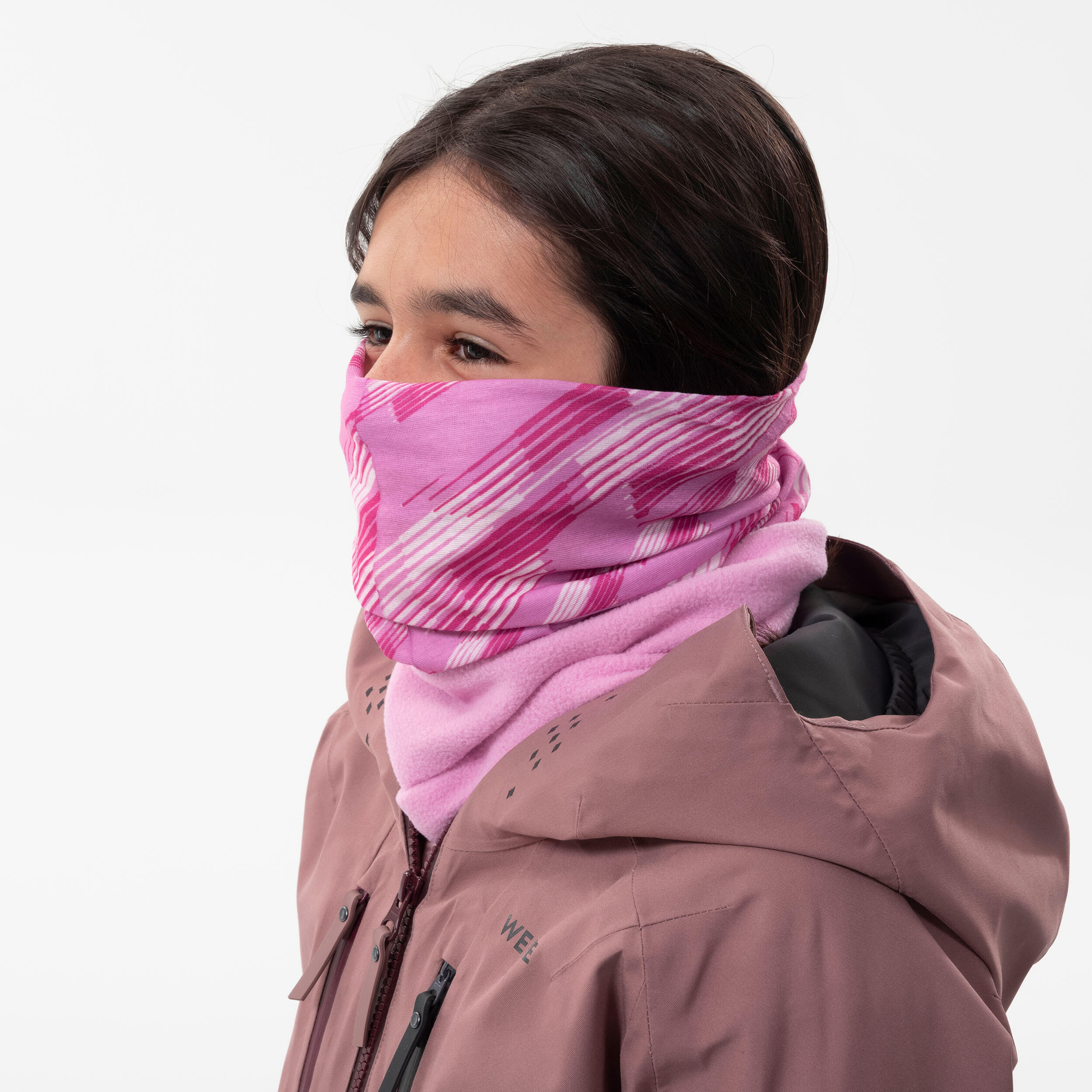 CHILDREN'S NECK WARMER - HUG - PINK