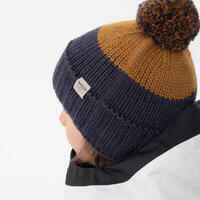 Kids’ Ski Hat Made in France Grand Nord - Chestnut Blue