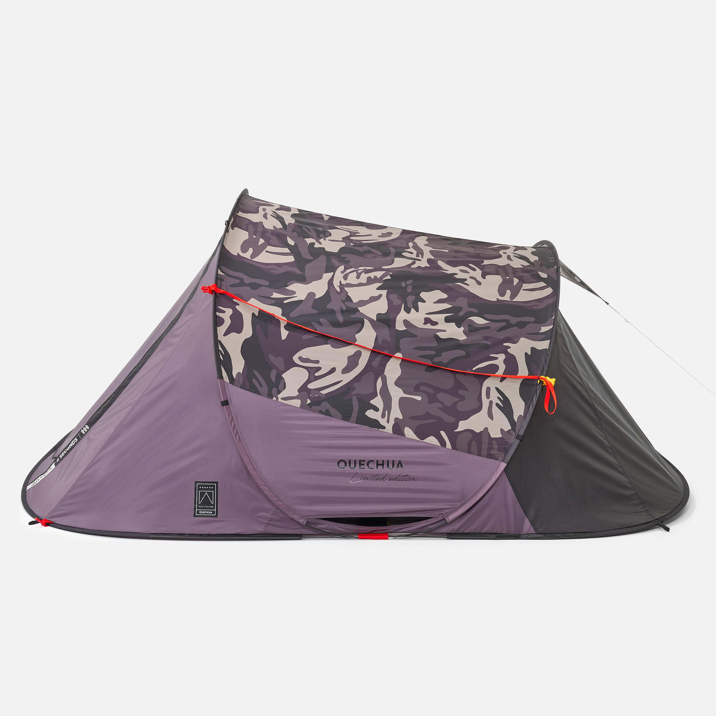 Camping tent - 2 SECONDS - 3-person 6/10