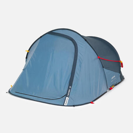 Šator za kampovanje 2 Seconds za 2 osobe - plavi