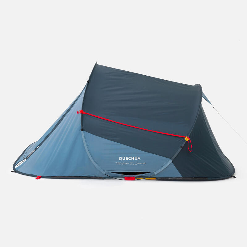 Tenda campeggio 2 SECONDS blu | 2 persone