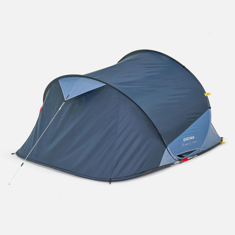 Tenda campeggio 2 SECONDS blu | 2 Posti
