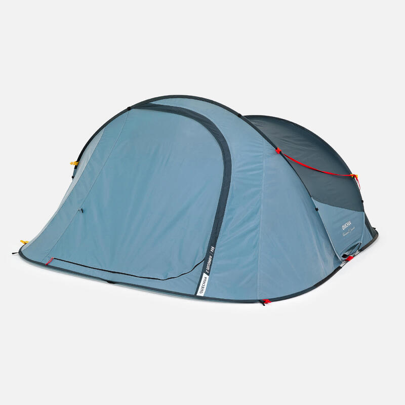 Cort de camping instant 3 locuri, 2 Seconds albastru