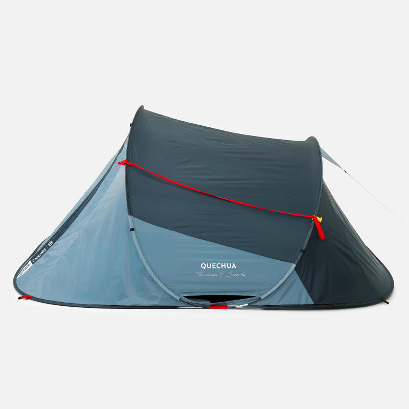 Kampeertent voor 3 personen 2 Seconds blauw