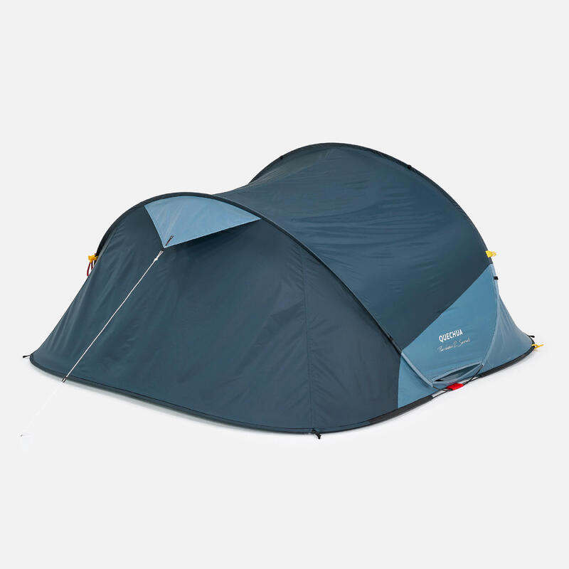 Kampeertent voor 3 personen 2 SECONDS BLAUW