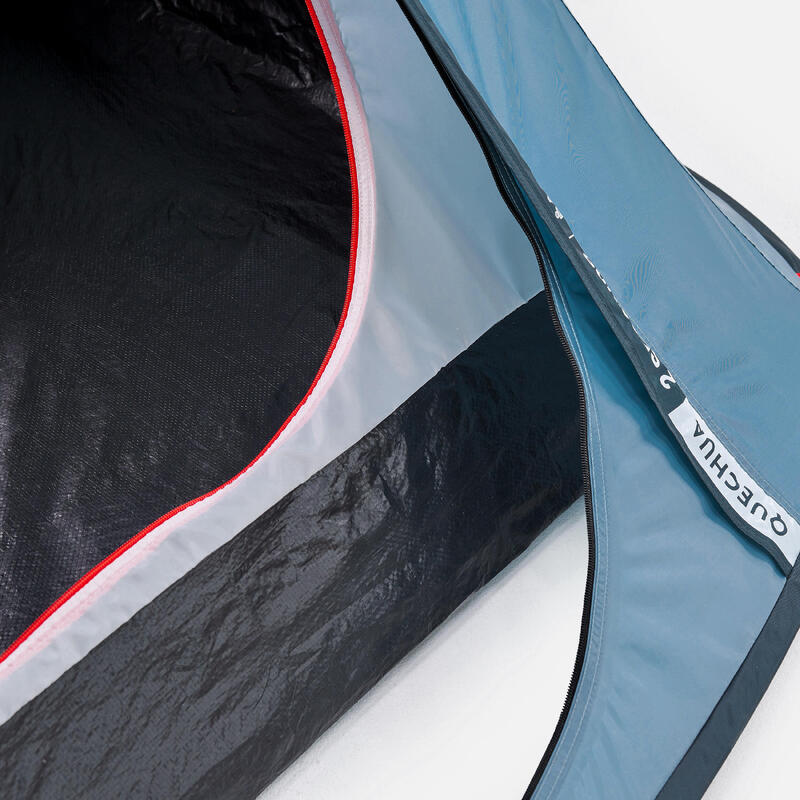 Kampeertent voor 3 personen 2 SECONDS BLAUW