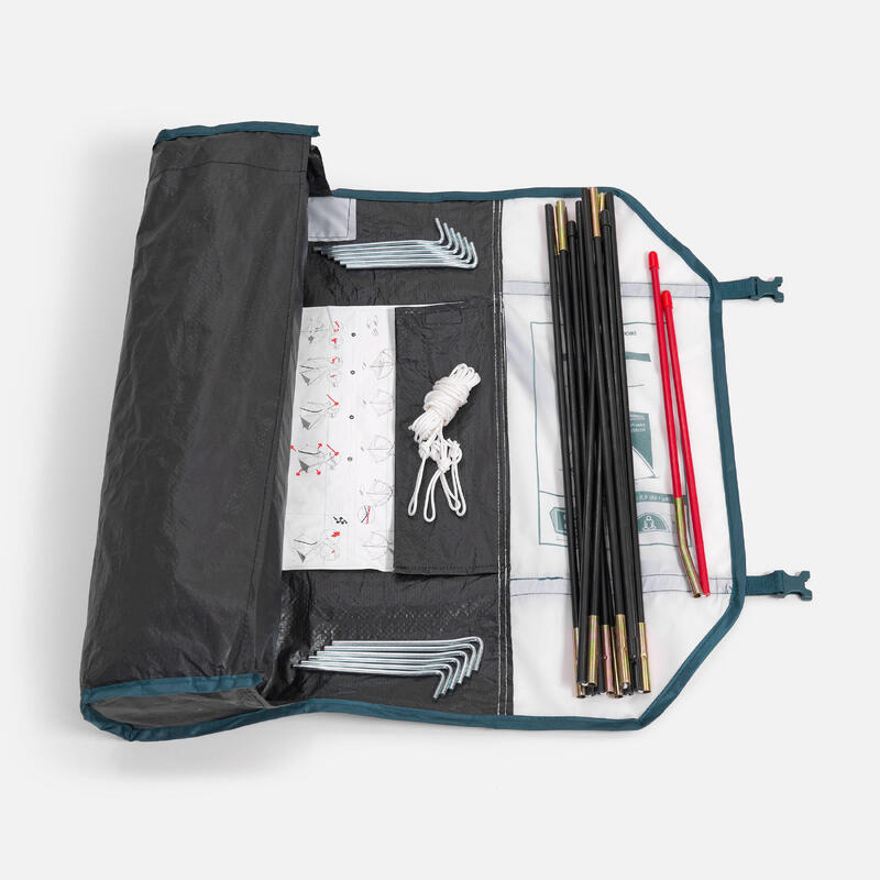 Cort de camping 2 locuri, MH100 Fresh & Black