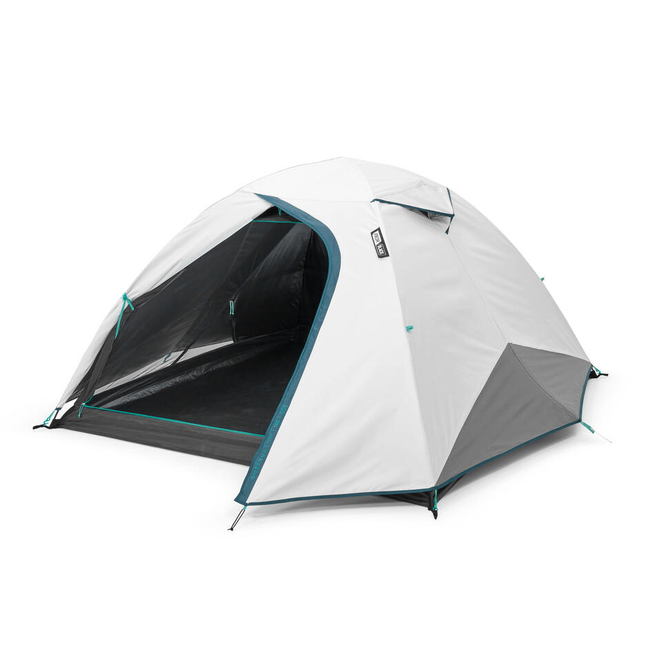 Camping Tent MH100 3P Fresh&Black QUECHUA Decathlon