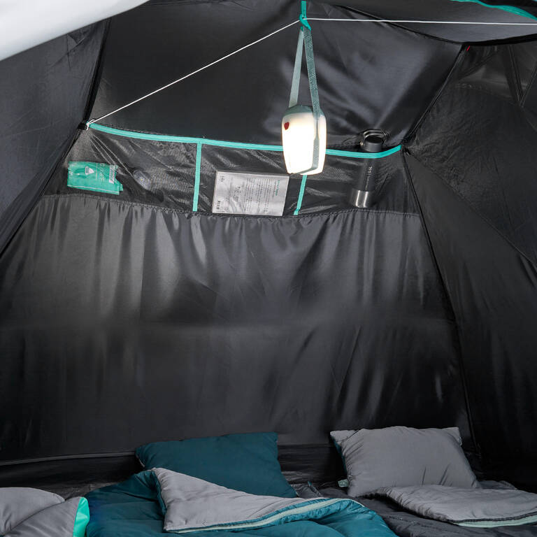 Tenda kemah MH100 XL - 3 Orang - Fresh&Black