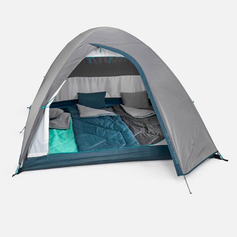 Second Hand - Tenda campeggio MH100 3 posti | grigia - MOLTO BUONO