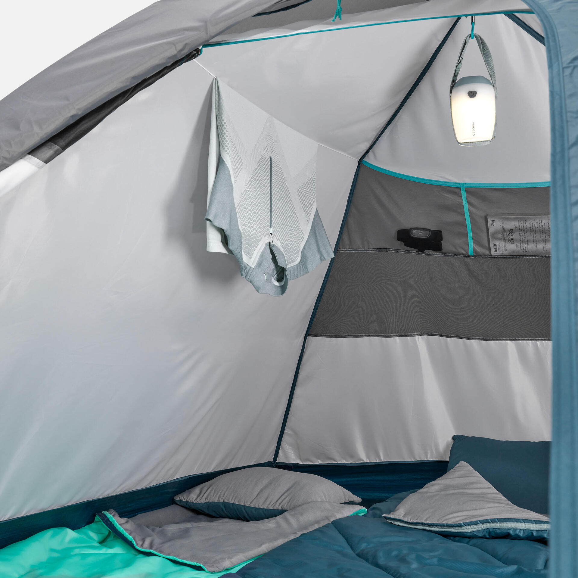 wurfzelt bikepacking Atacama Camping Zelt - Ultra-Leicht - Kompakt und Langlebig – Perfekt für Bikepacking, Survival und Outdoor-Abenteuer ARB Simpson III Roof Decorative Houses Farbe:Mittelgrau