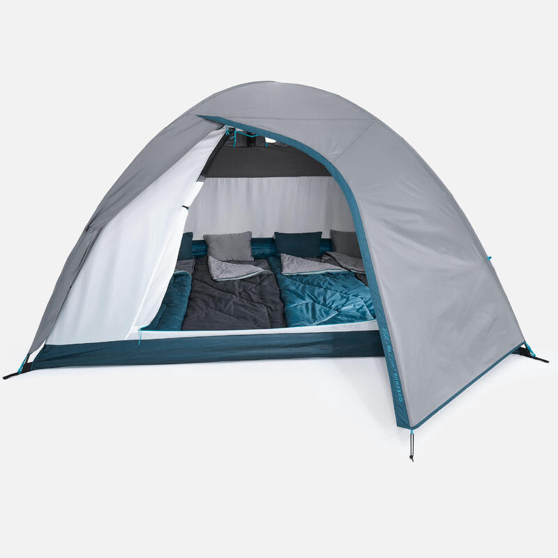Tenda ad archi campeggio MH100 grigia | 4 posti