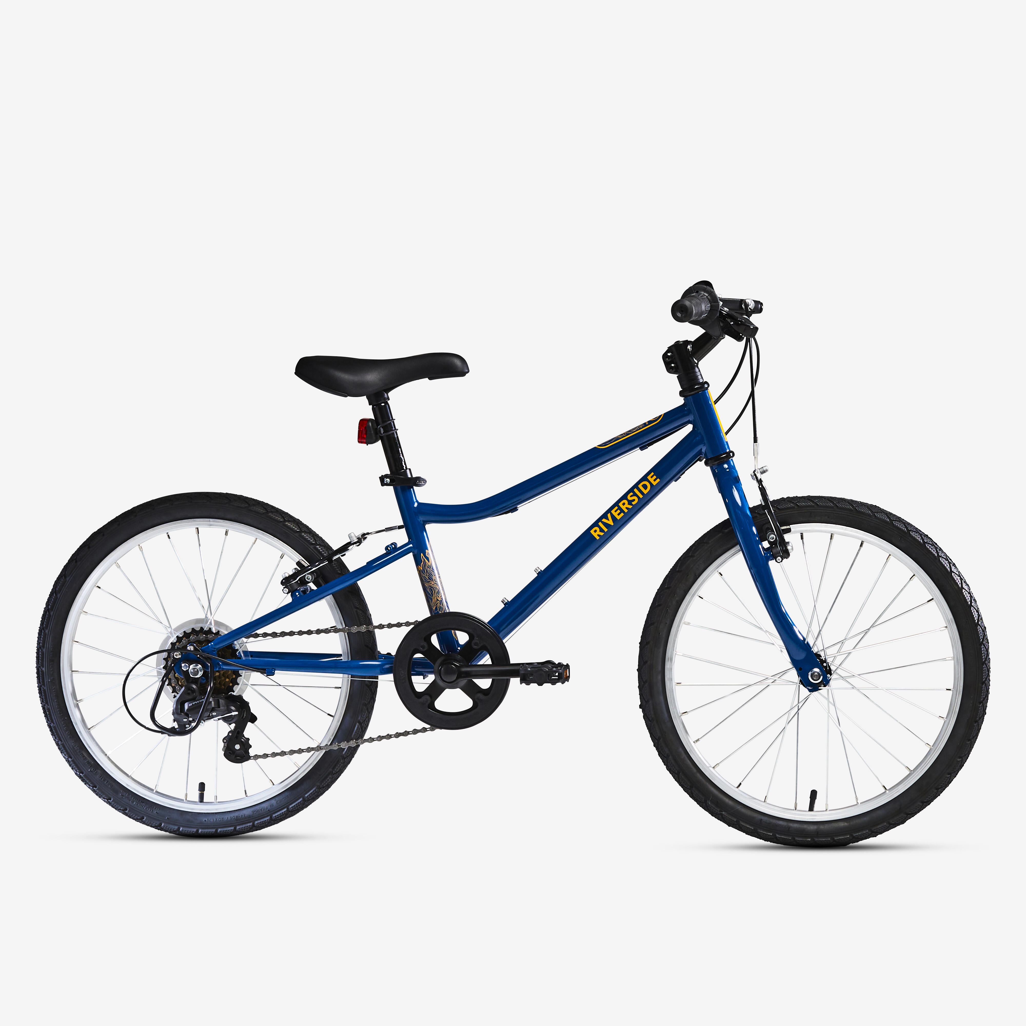 Bicicleta niños 20 pulgadas Riverside 900 gris verdoso 6-9 años